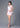 Fitted Linen Oriental Vest (Soft Pink)