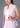 Fitted Linen Oriental Vest (Soft Pink)