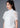 Sequinned Lace Qipao Top (White)