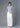 Asymmetric Qipao Top (Misty Blue)