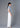 Asymmetric Qipao Top (Misty Blue)