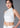 Halter Satin Tie Back Qipao Top (Bamboo White)