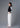 Love In Mist Cropped Bomber Jacket (Black/ Silver)