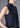 Sleeveless Allover Crystals Qipao Top (Black)
