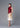 Common Mallows Midi Qipao (Red/ Gold)