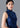 Sleeveless Brocade Qipao (Dark Blue)