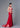 Aster Halter Bridal Qipao (Red)  - RTW