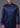 男士雙面唐裝夾克（海軍藍/紫色）