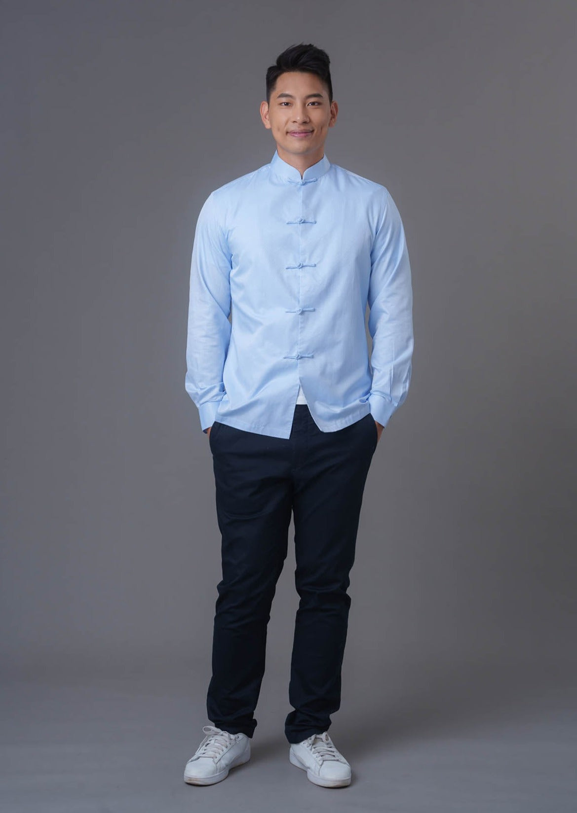 Men's Tang Shirt (Light Blue)
